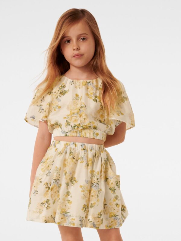 Arabella Flutter Girls Top