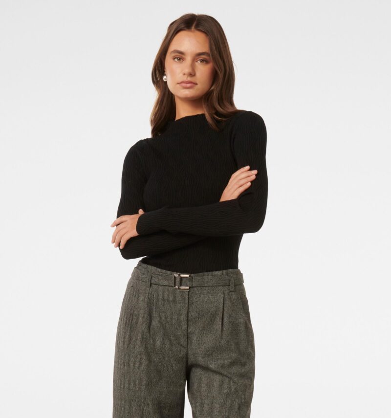 Everley Grown On Neck Jumper