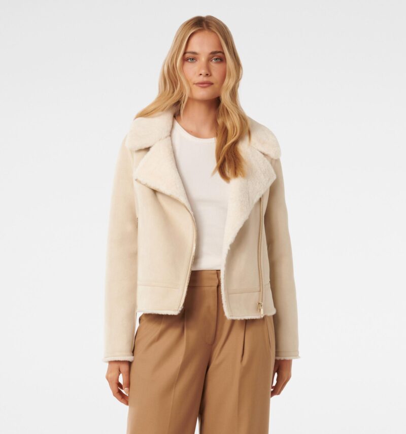 Montana Faux Fur Aviator Jacke