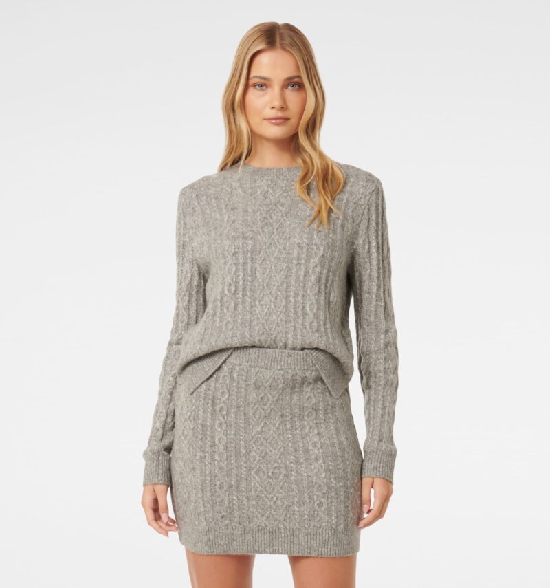 Rosie Cable Co Ord Skirt